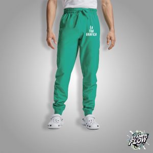 Pantalone Sanitario Jogger in Microfibra Stretch Personalizzabile