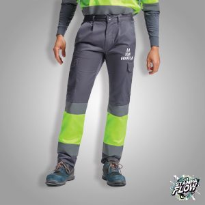 Pantalone da Lavoro Alta Visibilità Multitasche Personalizzabile