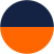 Blu/Arancione Fluo